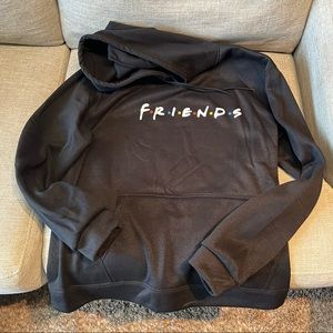Black Friends Logo hoodie